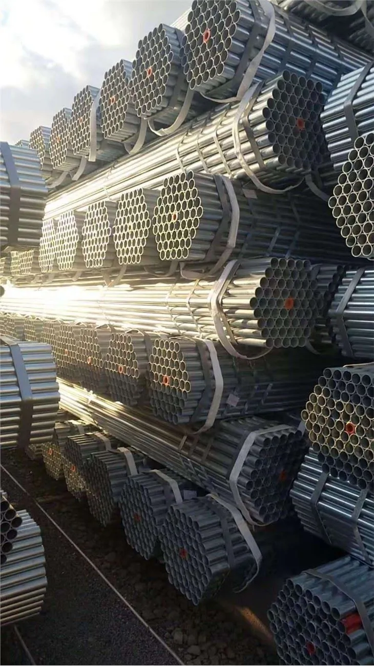 Hot Dip Galvanized Round Steel Pipe GI Pipe Pre Galvanized Steel Pipe