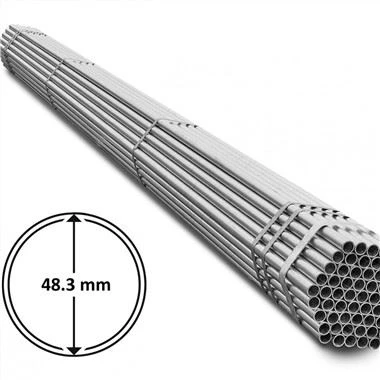 EN39 48.3mm جستی سکیفولڈنگ اسٹیل پائپس