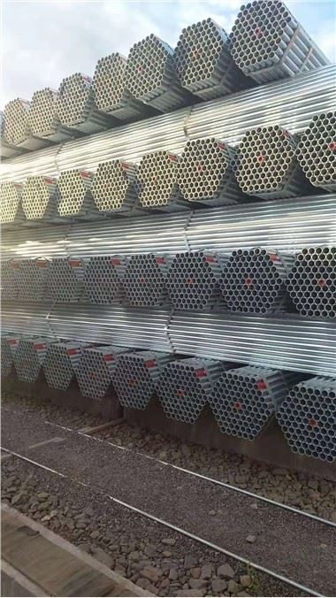 ASTM A53 API 5L Gr B مواد کے ساتھ ERW اسٹیل پائپ